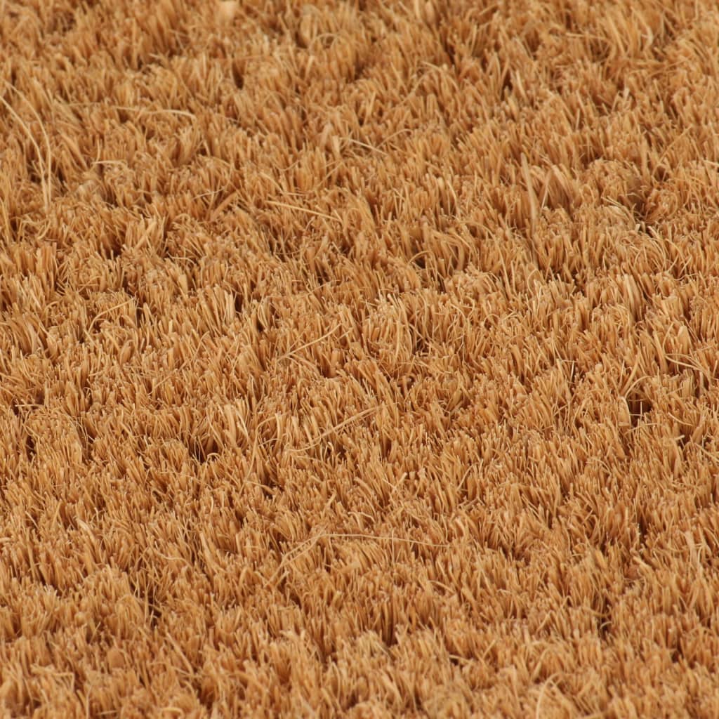 Fußmatte Natur 80x100 cm Kokosfaser Getuftet