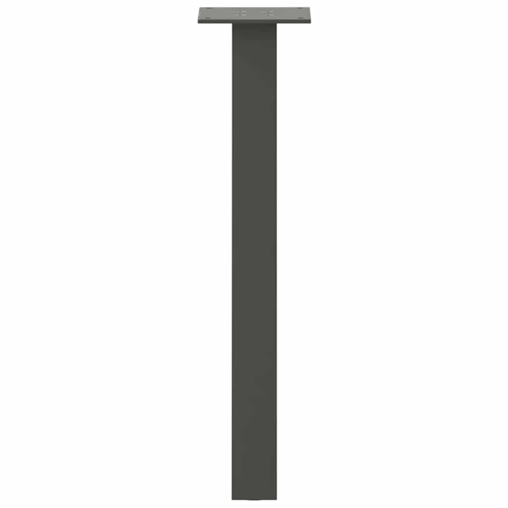 Couchtischbeine 4 Stk. Schwarz 30 cm Stahl