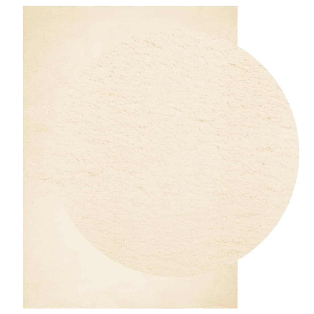 Teppich HUARTE Kurzflor Weich und Waschbar Anthrazit 60x110 cm