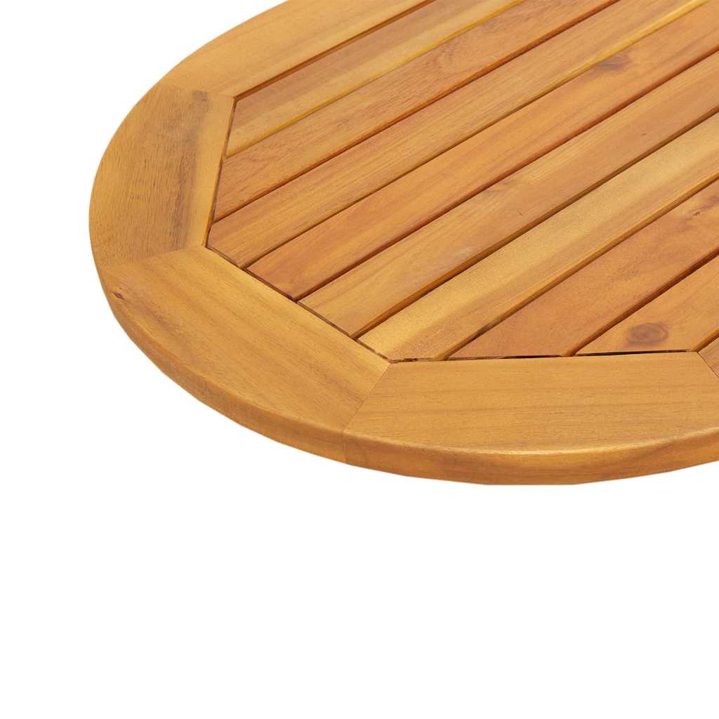 Tischplatte Öl-Natur 80 x 40 x 2 cm Massivholz Akazie