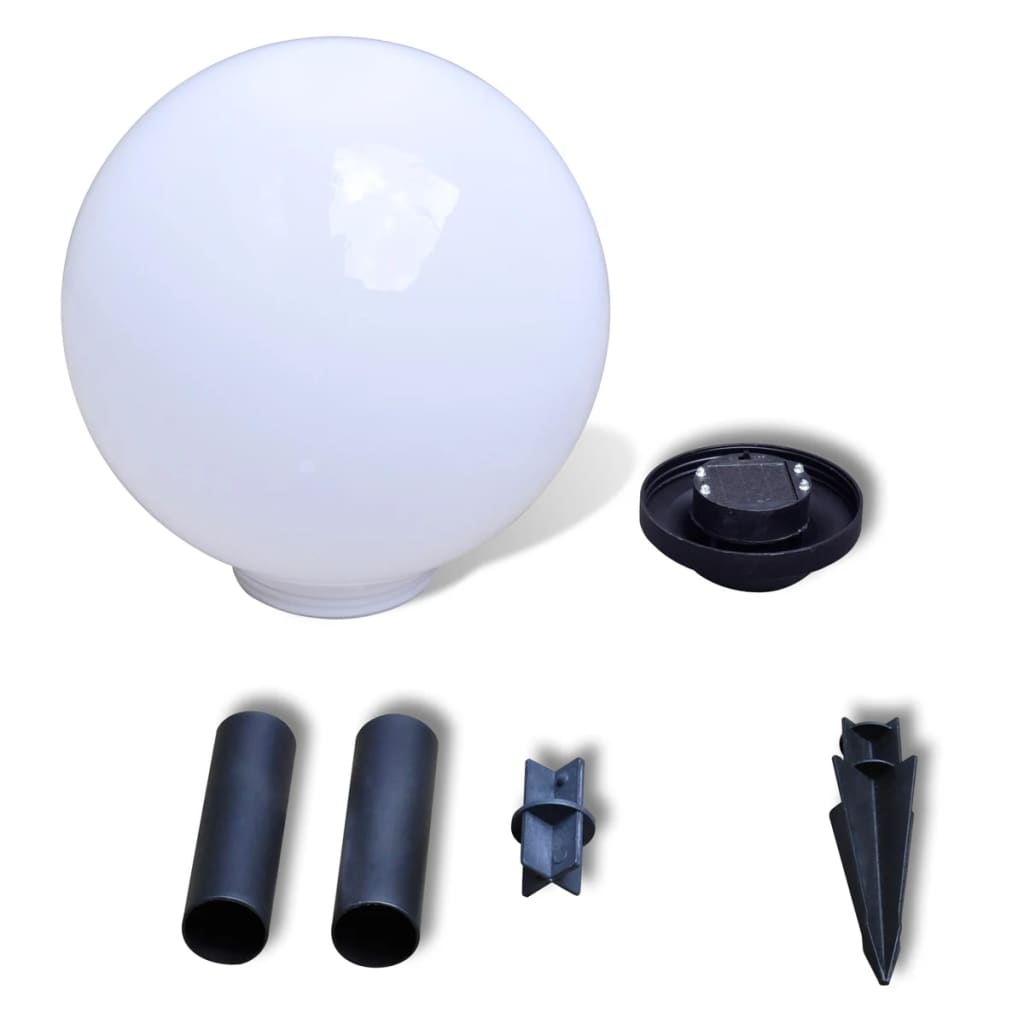 Wegeleuchten 2 Stk. LED 40 cm mit Erdspieß