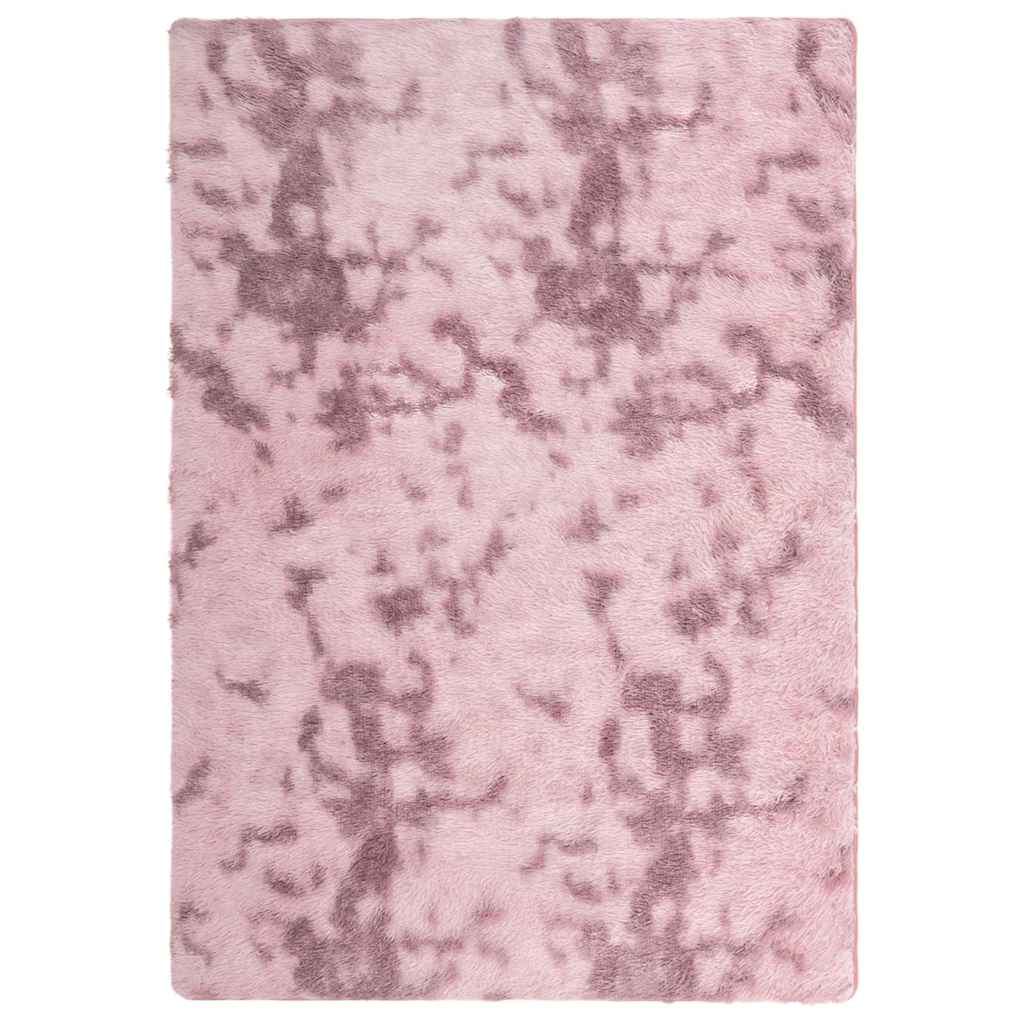 Teppich Shaggy Hochflor NAVARRA Beige 60x100 cm Polyester