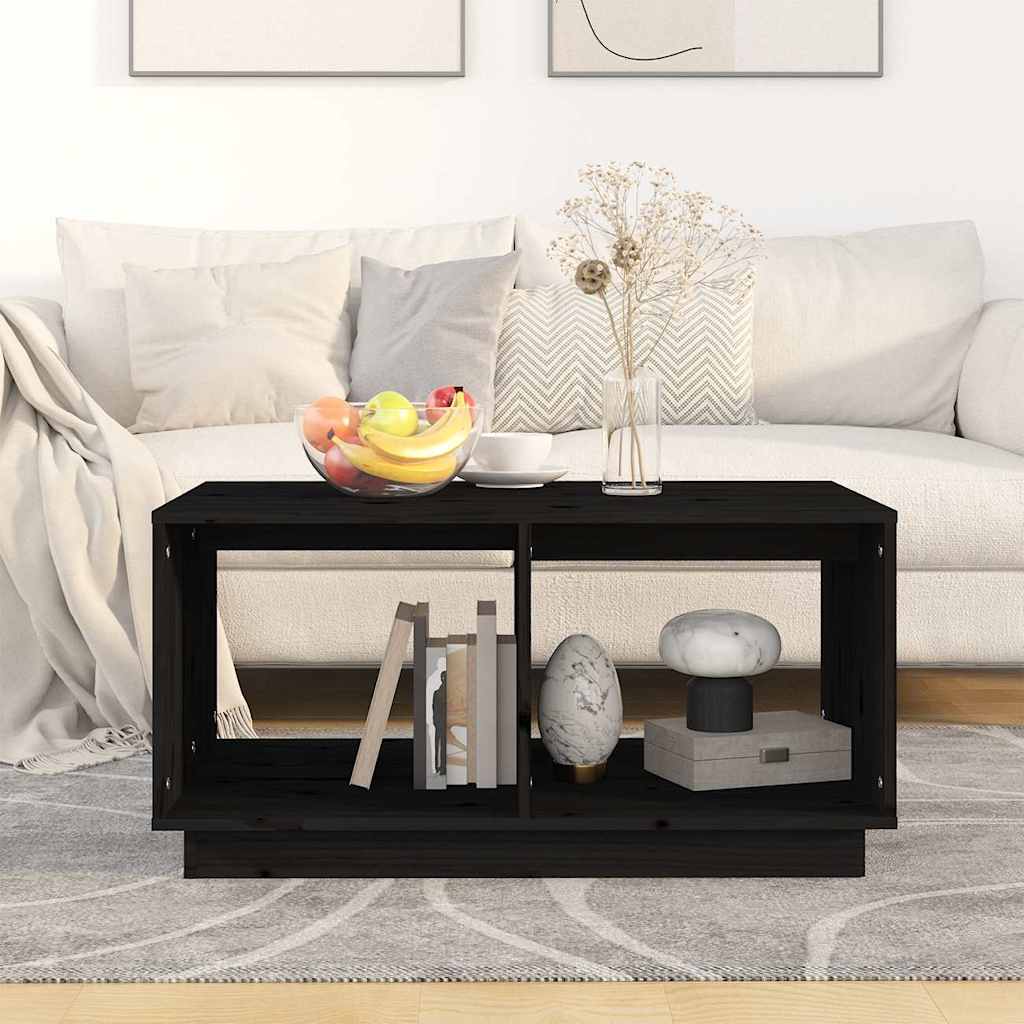 Couchtisch 80x50x40 cm Massivholz Kiefer