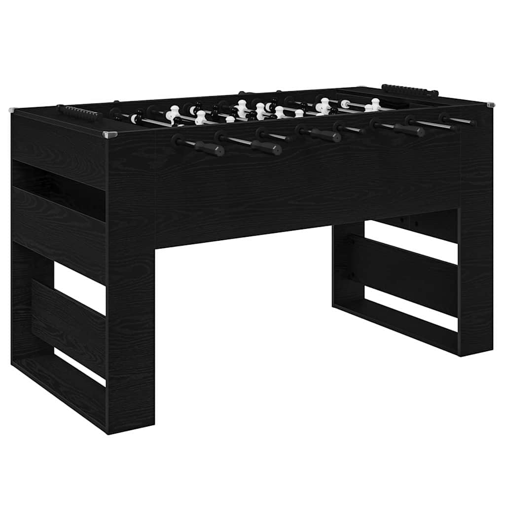 Tischfußballtisch Weiß 146,5 x 74 x 85 cm Holzwerkstoff