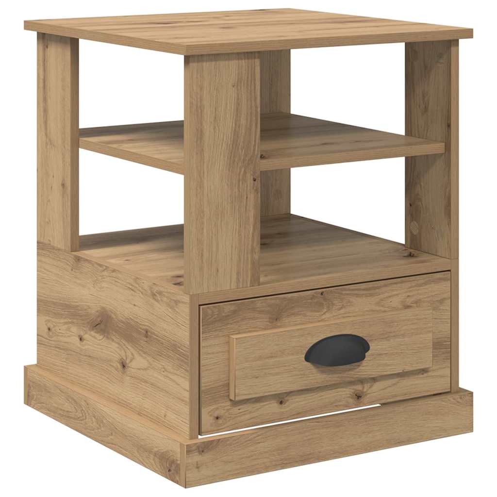 Beistelltisch Weiß 50x50x60 cm Holzwerkstoff