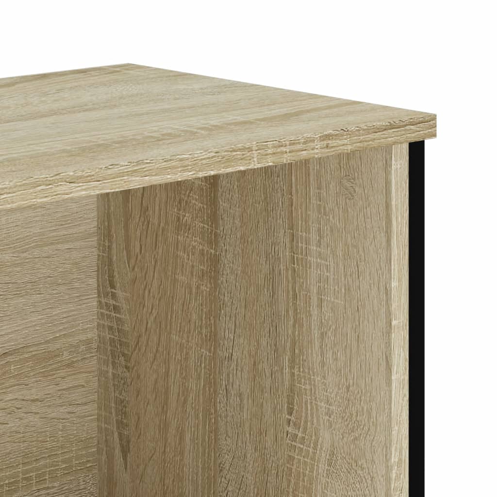Bücherregal Schwarz 80x31x169 cm Holzwerkstoff