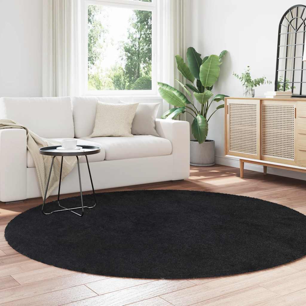 Teppich Shaggy Hochflor NAVARRA Beige 60x100 cm Polyester