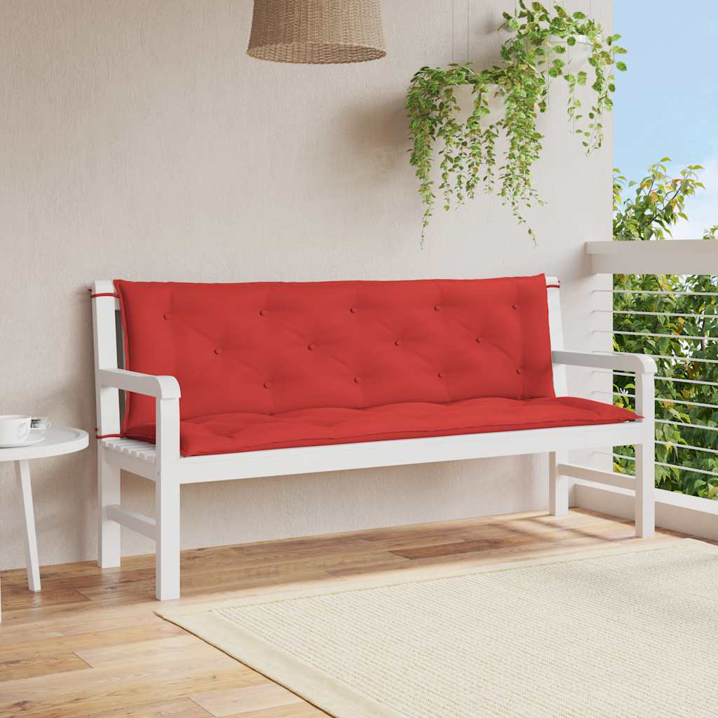 Gartenbank-Auflage Anthrazit 100x(50+50)x7 cm Oxford-Gewebe