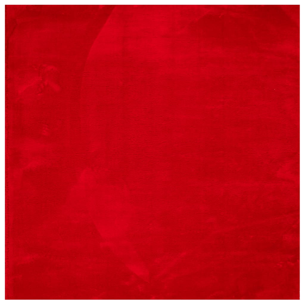 Teppich HUARTE Kurzflor Weich und Waschbar Anthrazit 60x110 cm
