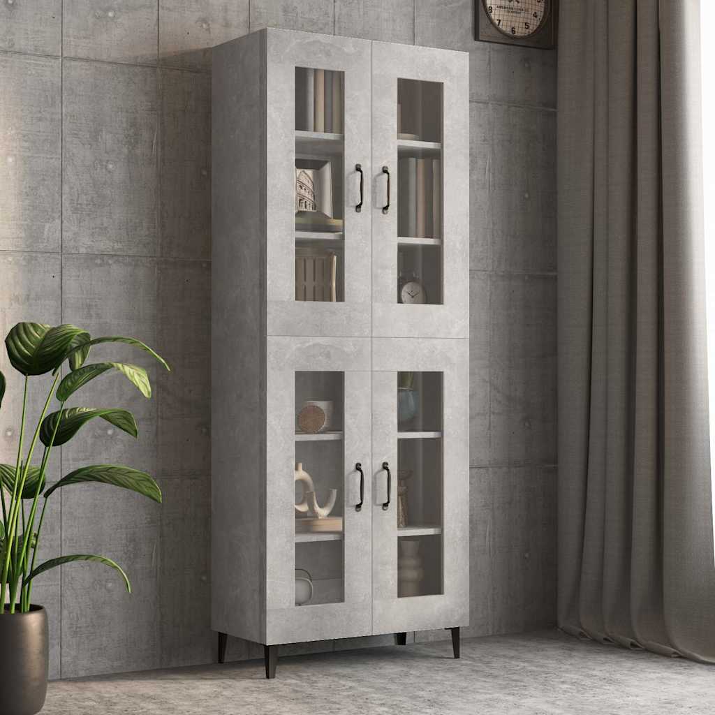 Hängeschrank Weiß 69,5x34x90 cm