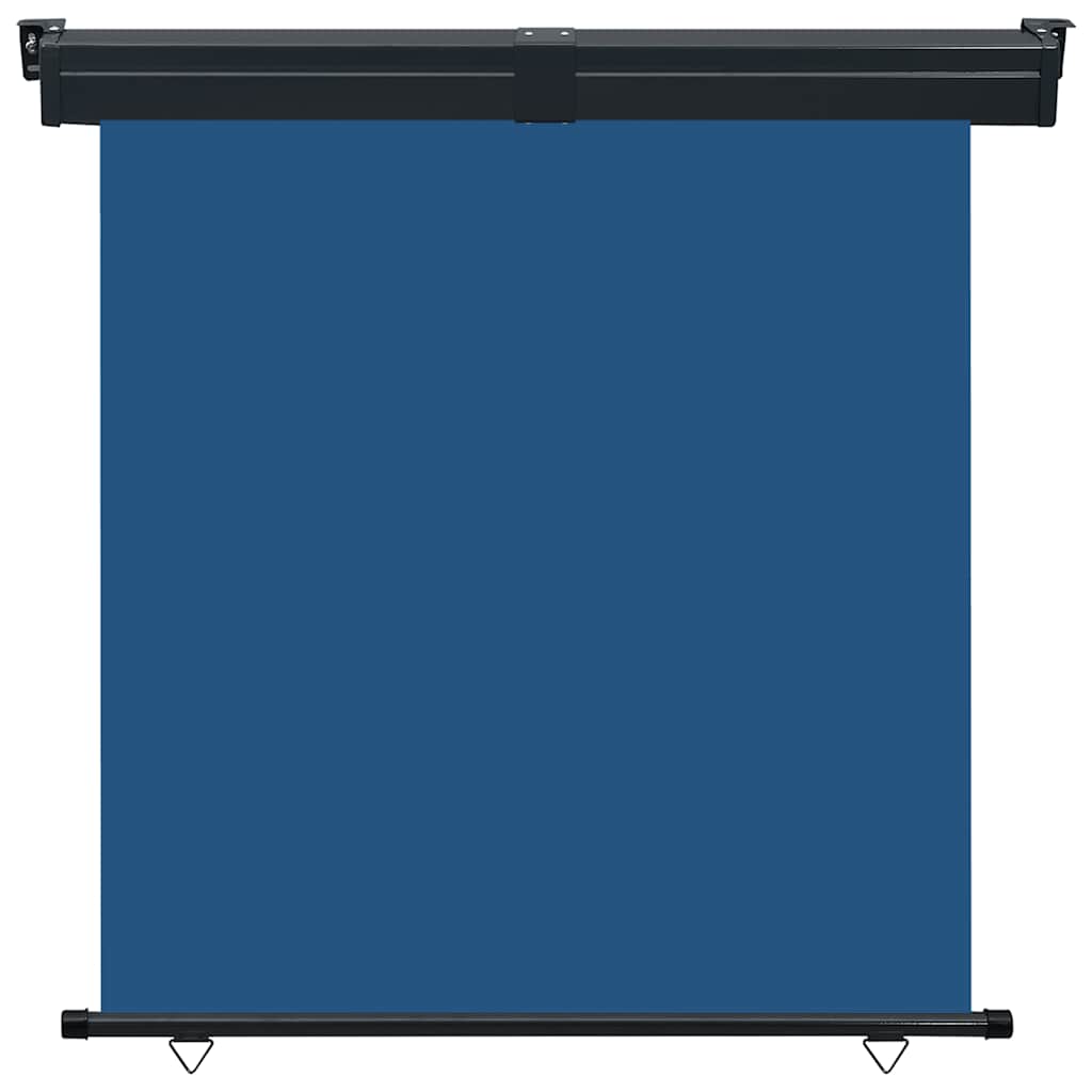 Balkon Seitenmarkise 60 x 250 cm 100% Polyester Eisen Stahl