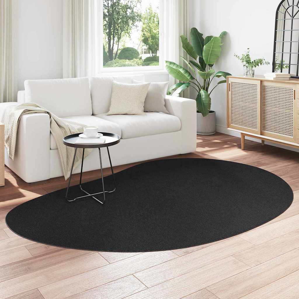 Bereichsteppiche HUARTE Anthrazit 100 x 200 cm Polyester