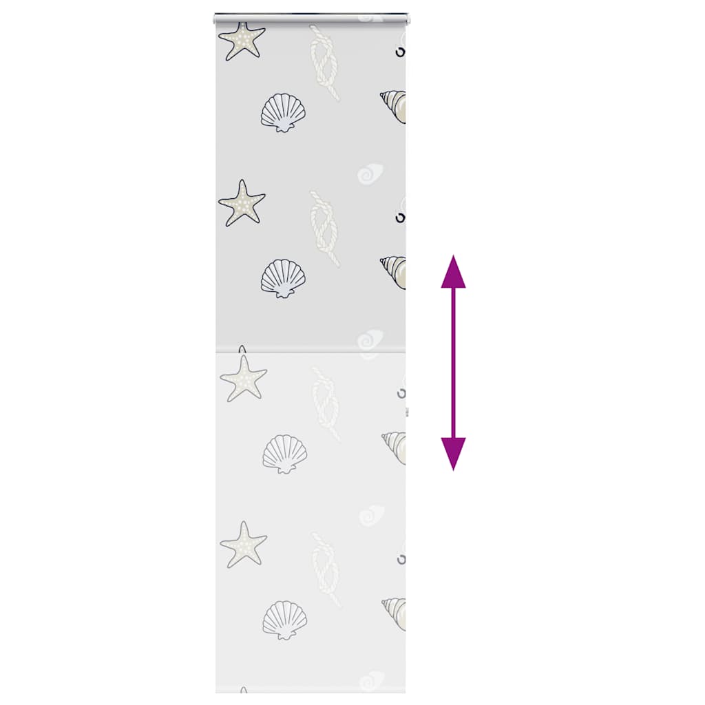 Duschrollo 60x240 cm Stoffbreite 56 cm