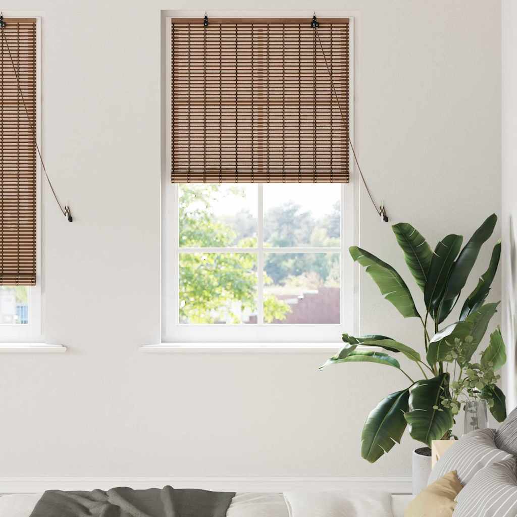 Rollo Braun 60 x 160 cm Bambus