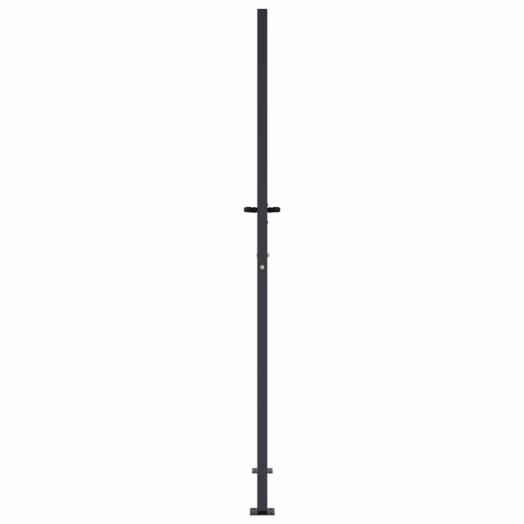 Gartentor Anthrazit 100x75 cm Stahl Baum-Design