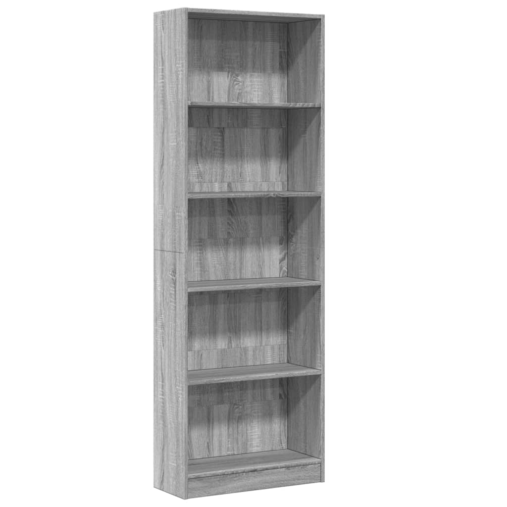 Bücherregal Weiß 40x24x75 cm Holzwerkstoff