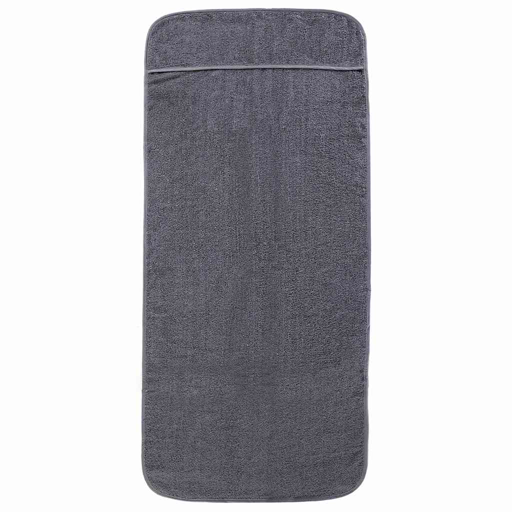 Strandtücher 4 Stk. Weiß 60x135 cm Stoff 400 GSM