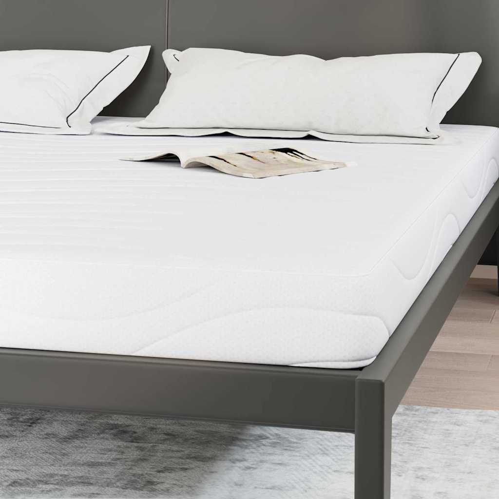 Matratze Weiß 80 x 160 cm Jacquard-Stoff