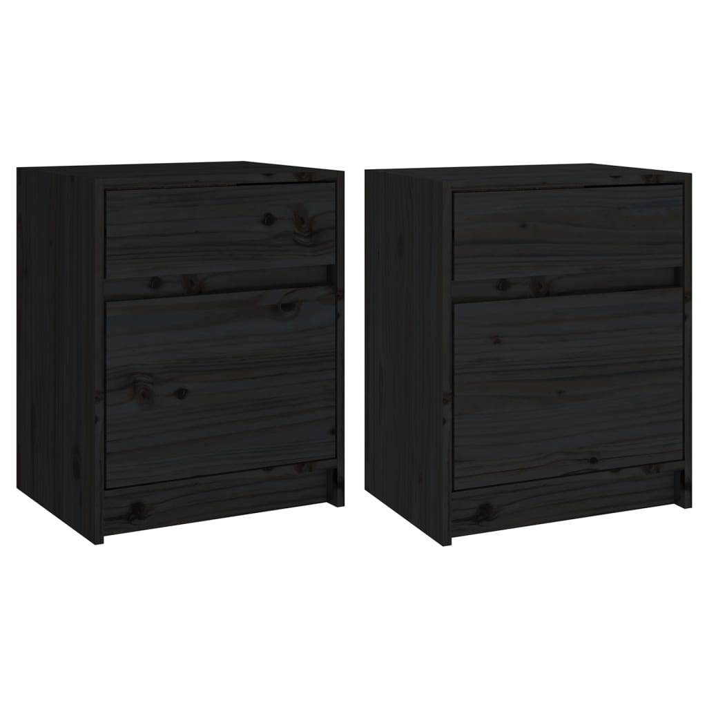 Nachtschrank 40x31x50 cm Massivholz Kiefer