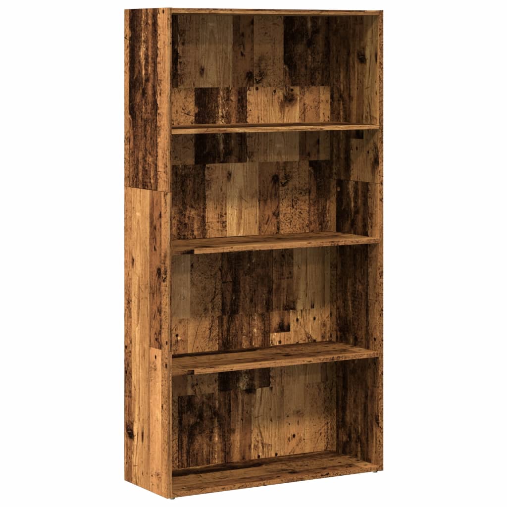Bücherregal Weiß 80x30x189 cm Holzwerkstoff