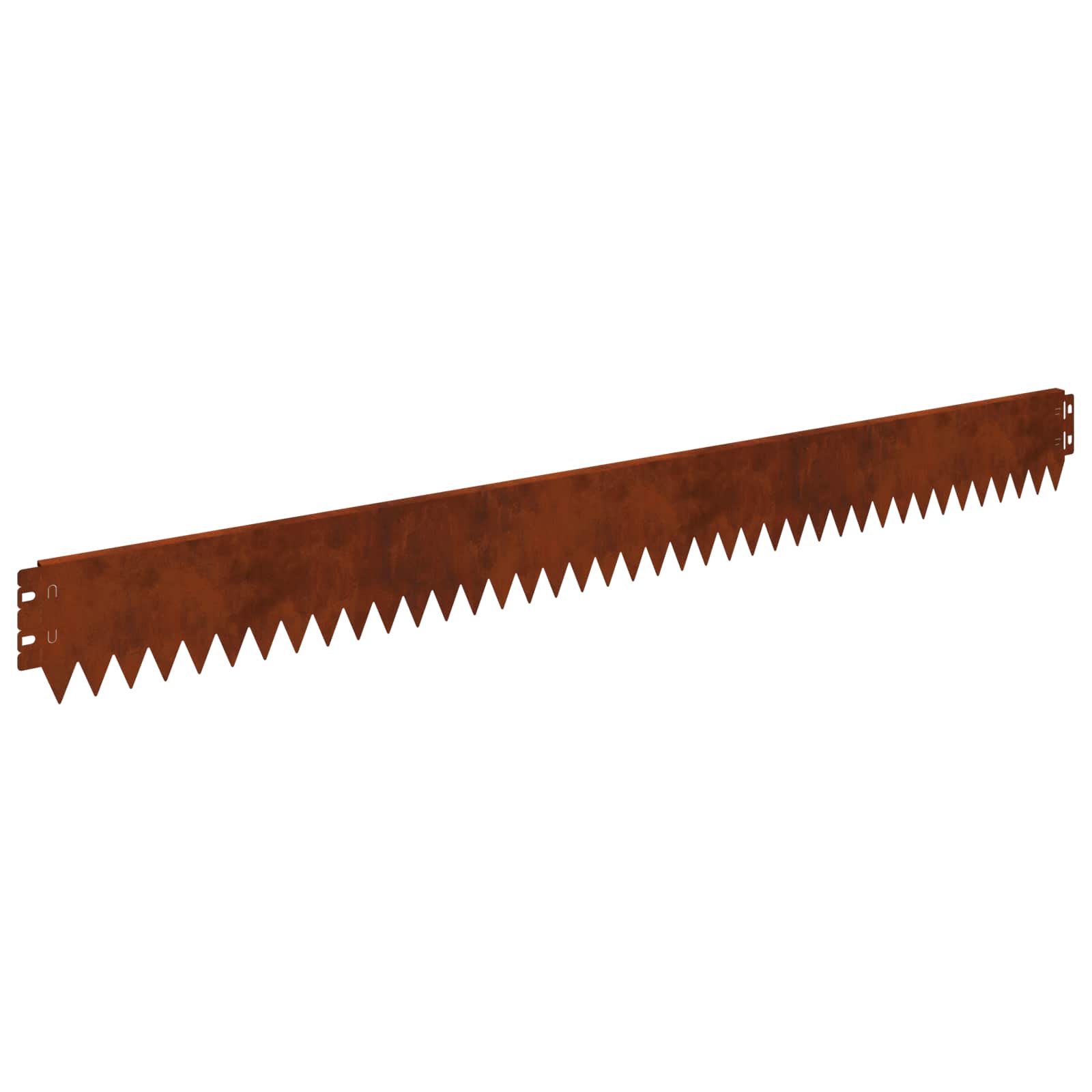 Raseneinfassung 10 pcs 103 x 10 cm Stahl Schwarz
