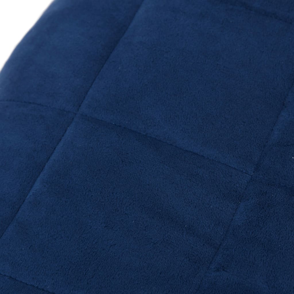 Gewichtsdecke Grau 122x183 cm 5 kg Stoff