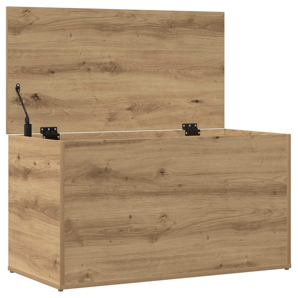 Aufbewahrungstruhe Weiß 84x42x46 cm Holzwerkstoff
