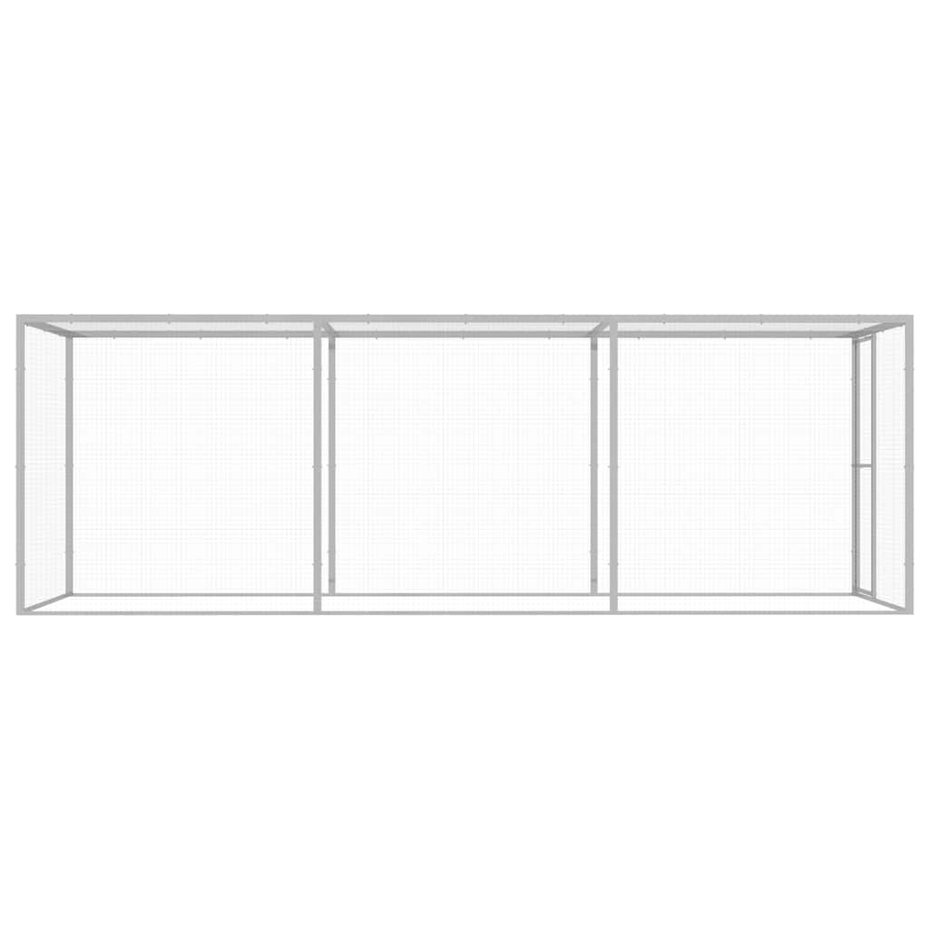 Katzenkäfig 1,5x1,5x1,5 m Verzinkter Stahl
