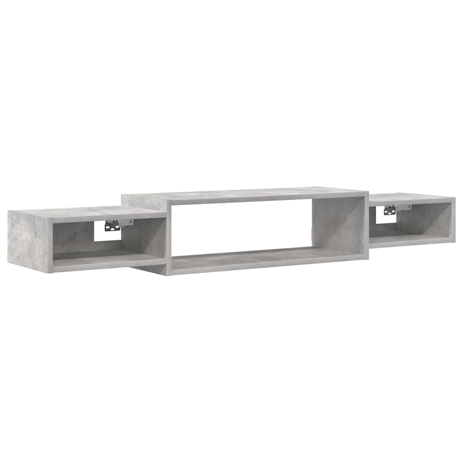 Wandmontierter TV-Schrank Wandhalterung Weiß 140 x 28 x 21 cm