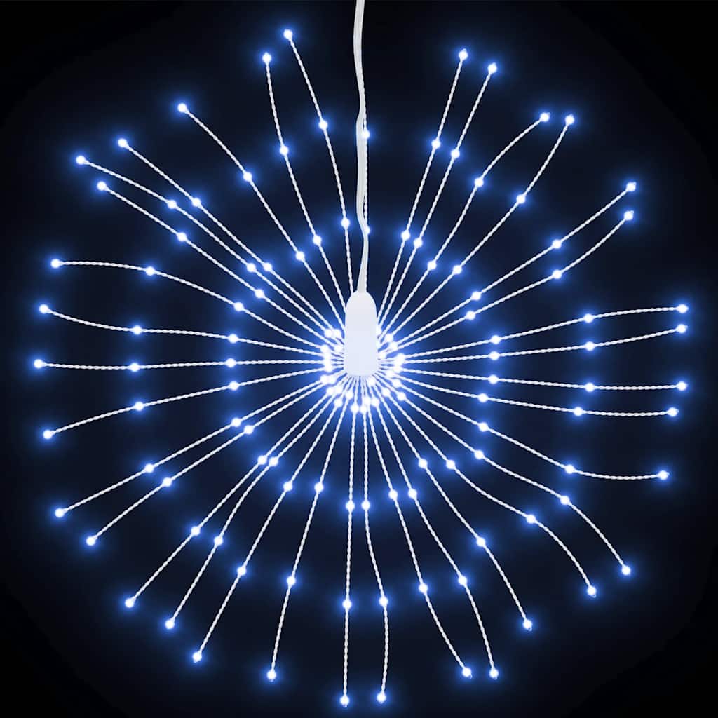 Weihnachtsbeleuchtung Feuerwerk 140 LEDs Warmweiß 17 cm