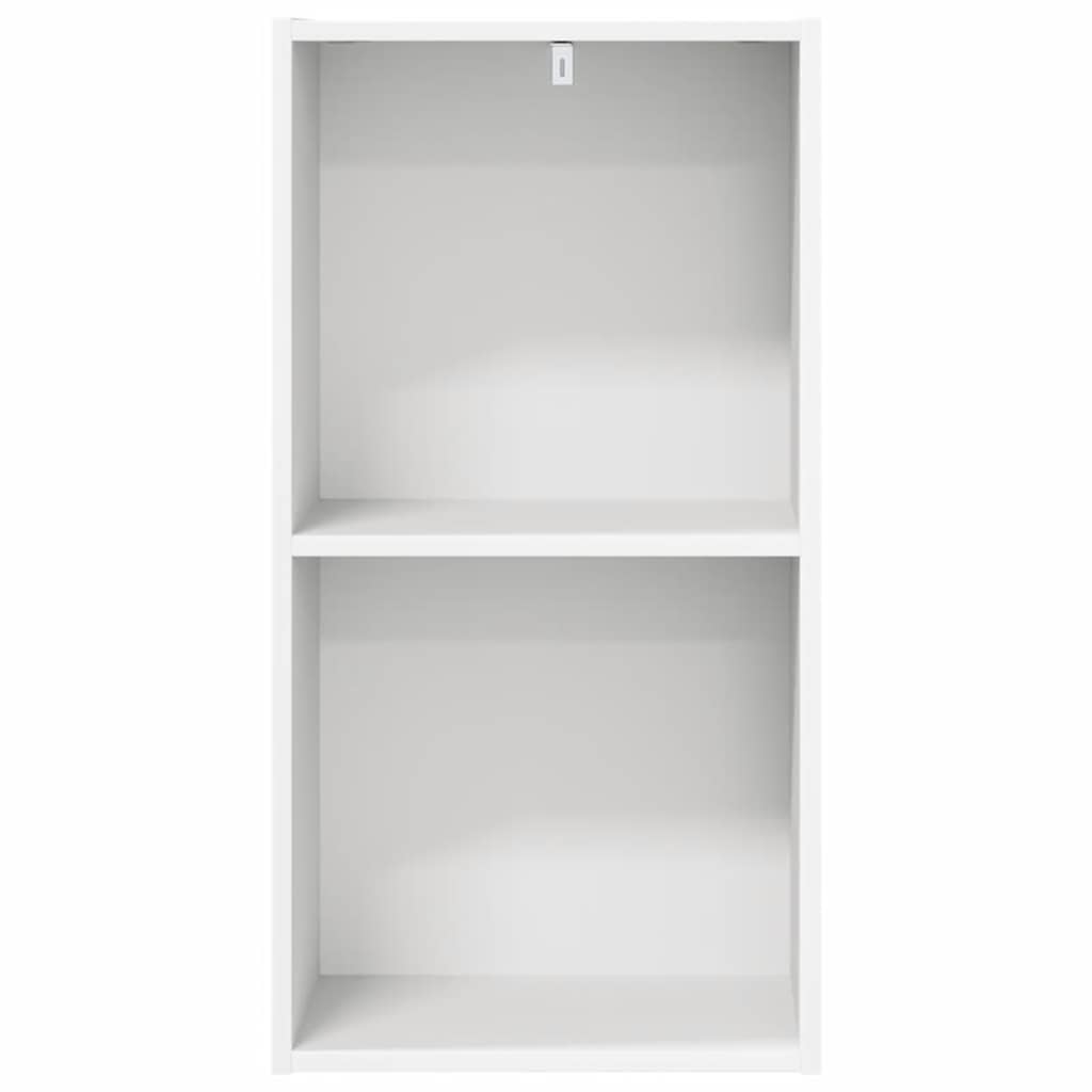 Bücherregal Weiß 80x30x189 cm Holzwerkstoff