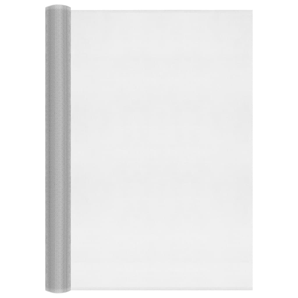 Fliegengitter Aluminium 100x500 cm Silbern