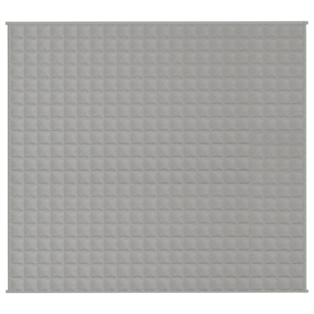 Gewichtsdecke Grau 122x183 cm 5 kg Stoff