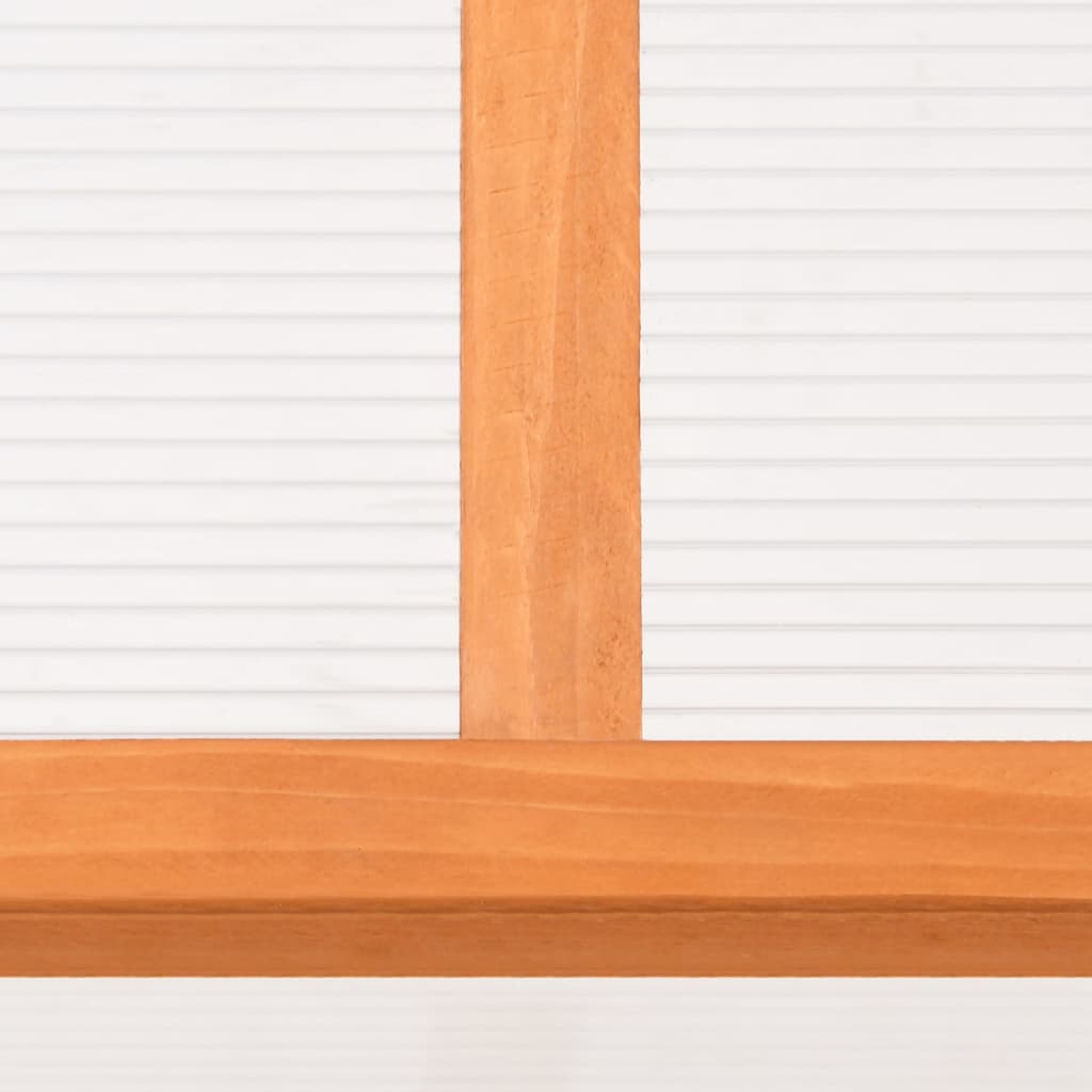 Gewächshaus Grau 110x56x39 cm Tannenholz