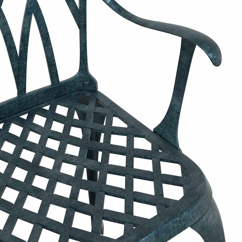 Gartenstuhl 2 pcs Bronze 53 x 51 x 88,5 cm Aluminium
