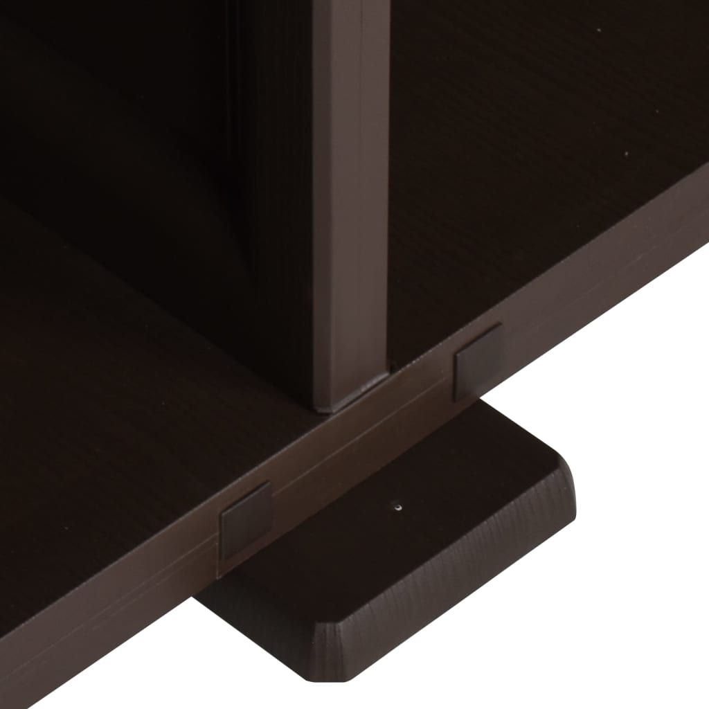 Kunststoffschrank 79x43x125 cm Holzdesign Vanilleeis