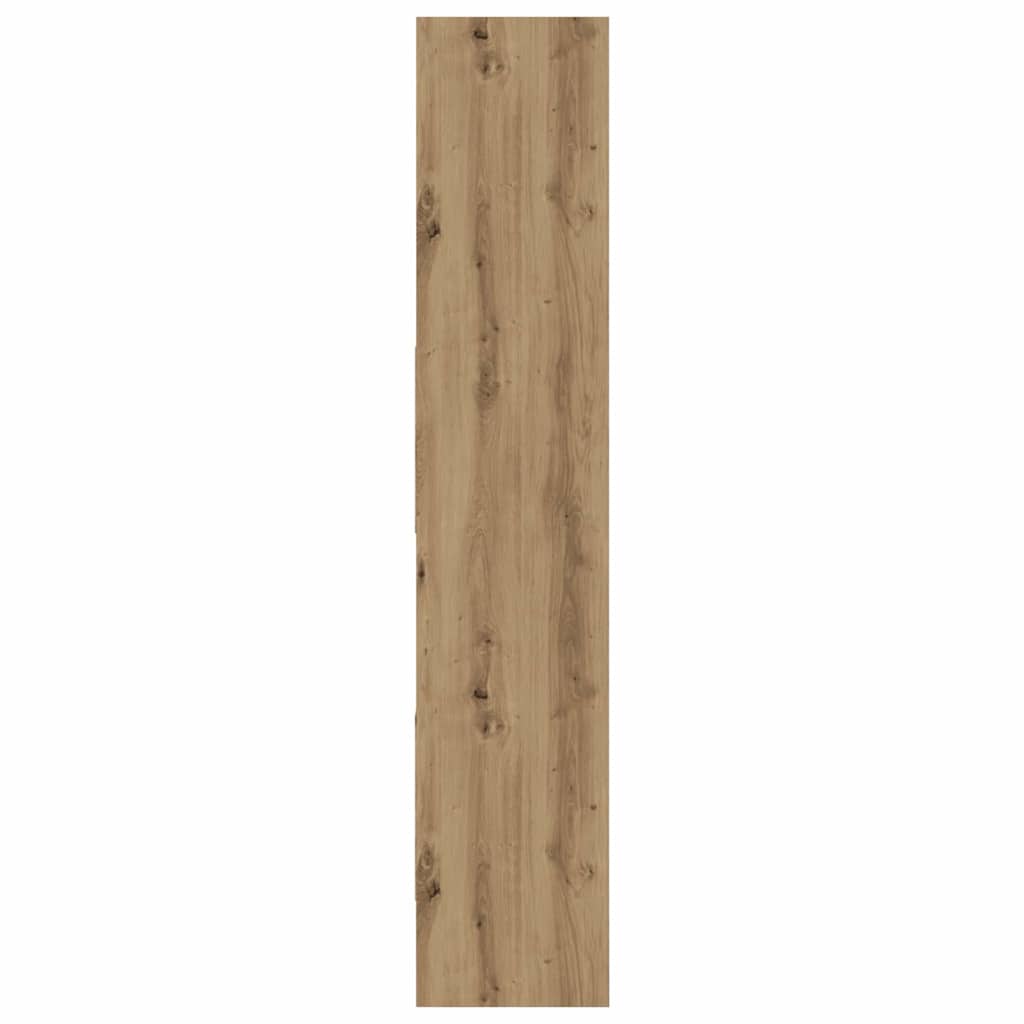 Bücherregal Weiß 40x35x180 cm Holzwerkstoff