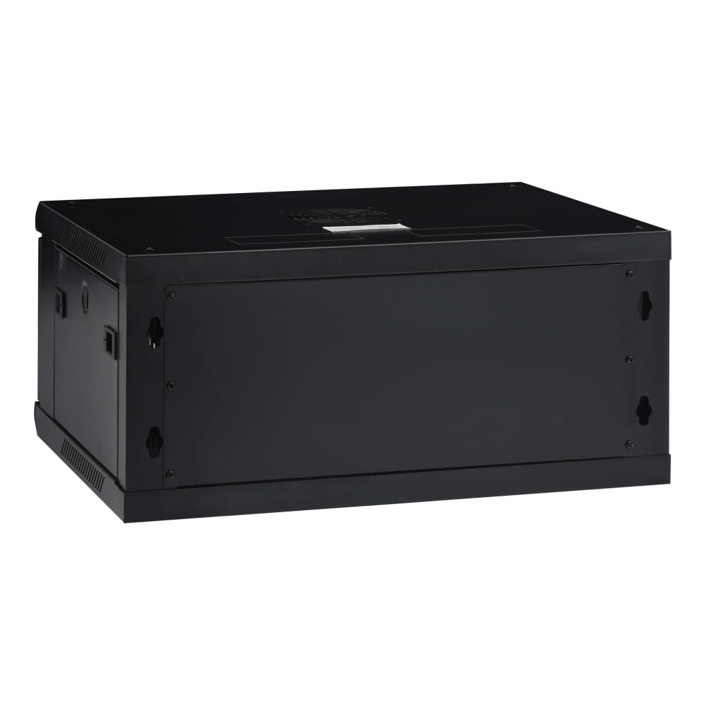 Netzwerkschrank mit Speicher Grau 60 x 45 x 28 cm Stahl