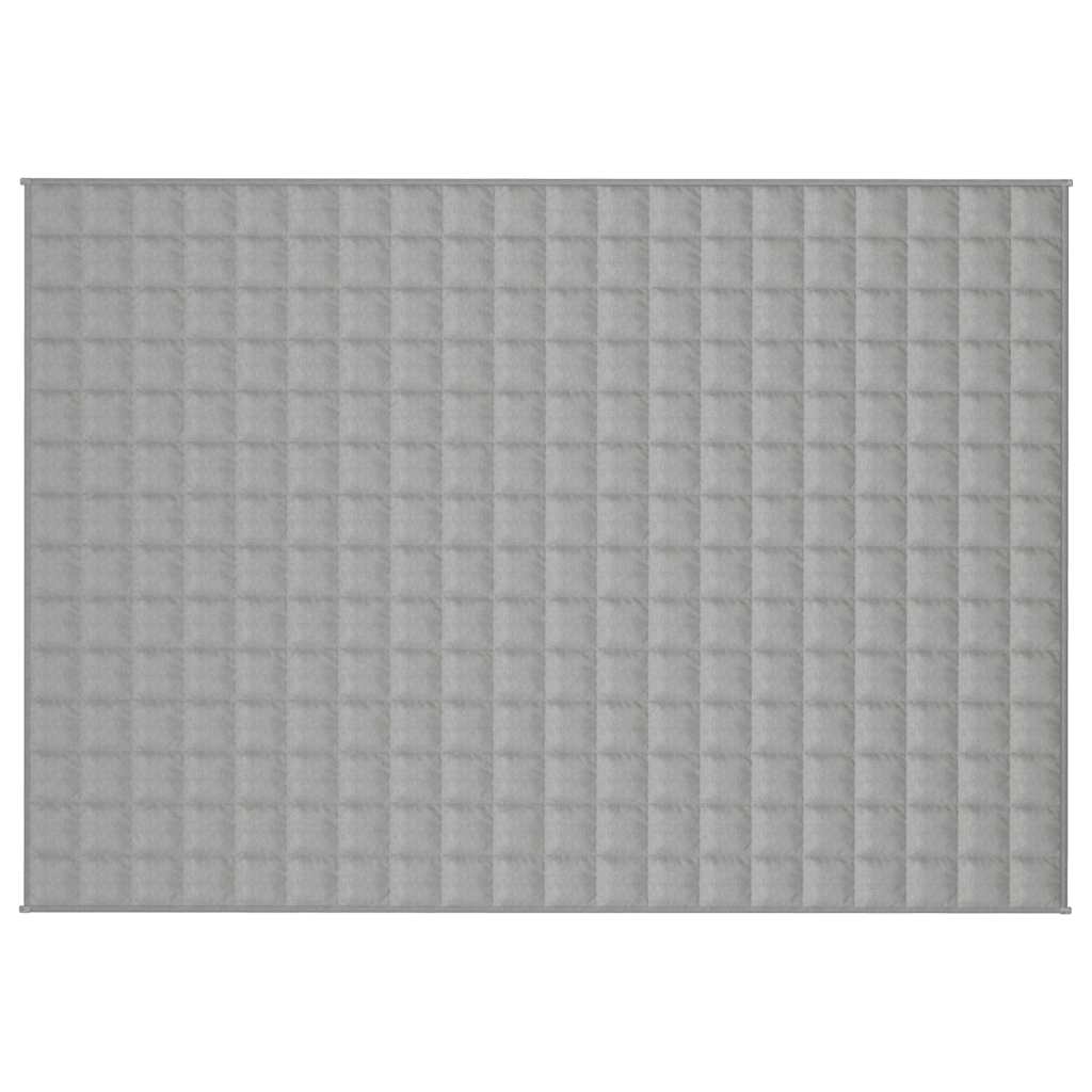 Gewichtsdecke Grau 122x183 cm 5 kg Stoff