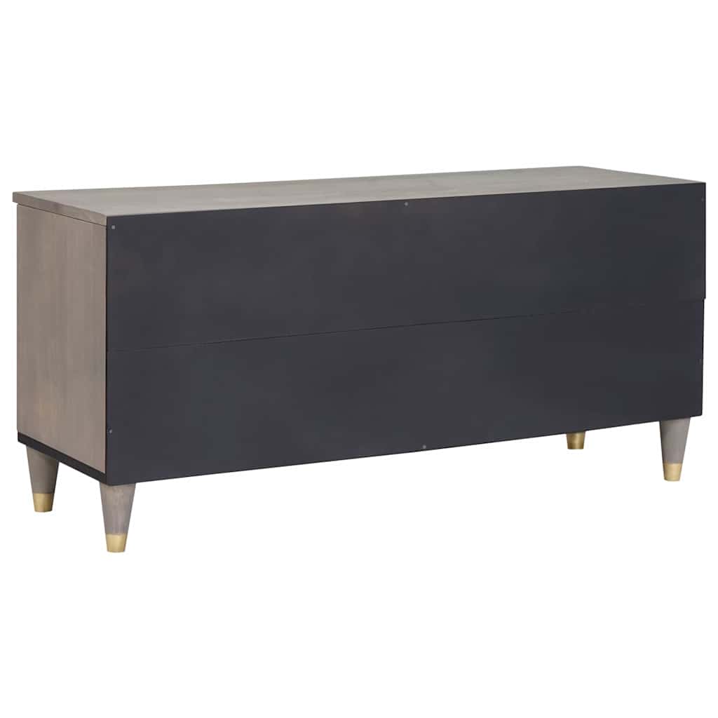 TV-Schränk Honigbraun 100 x 33 x 46 cm Massivholz Mango