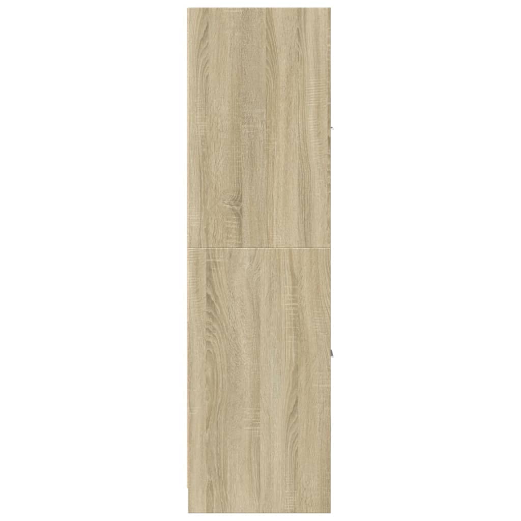 Apothekerschrank Weiß 30 x 41 x 174,5 cm Holzwerkstoff