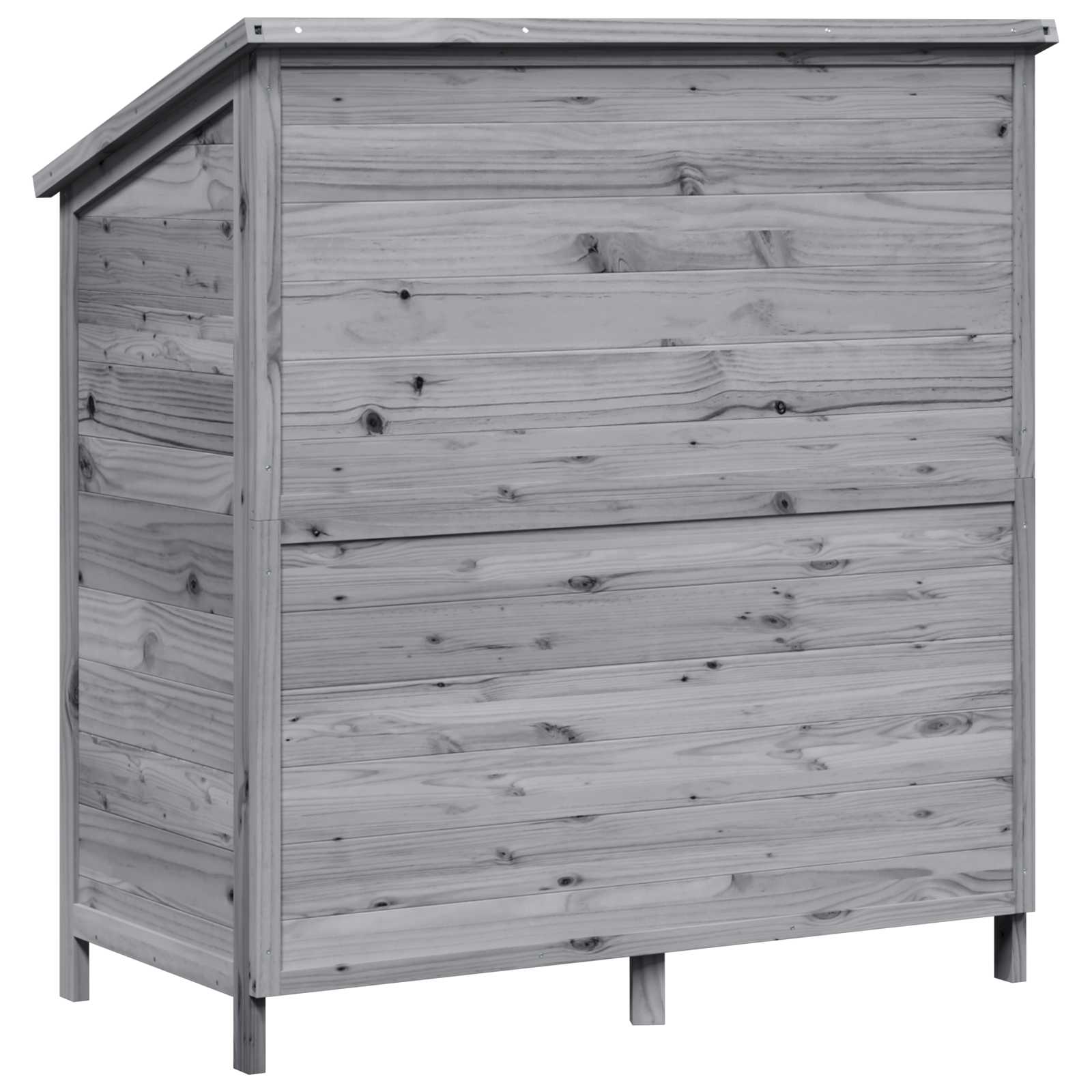 Gartenschuppen Natur 59,5 x 56 x 113,5 cm Massivholz aus Fichte