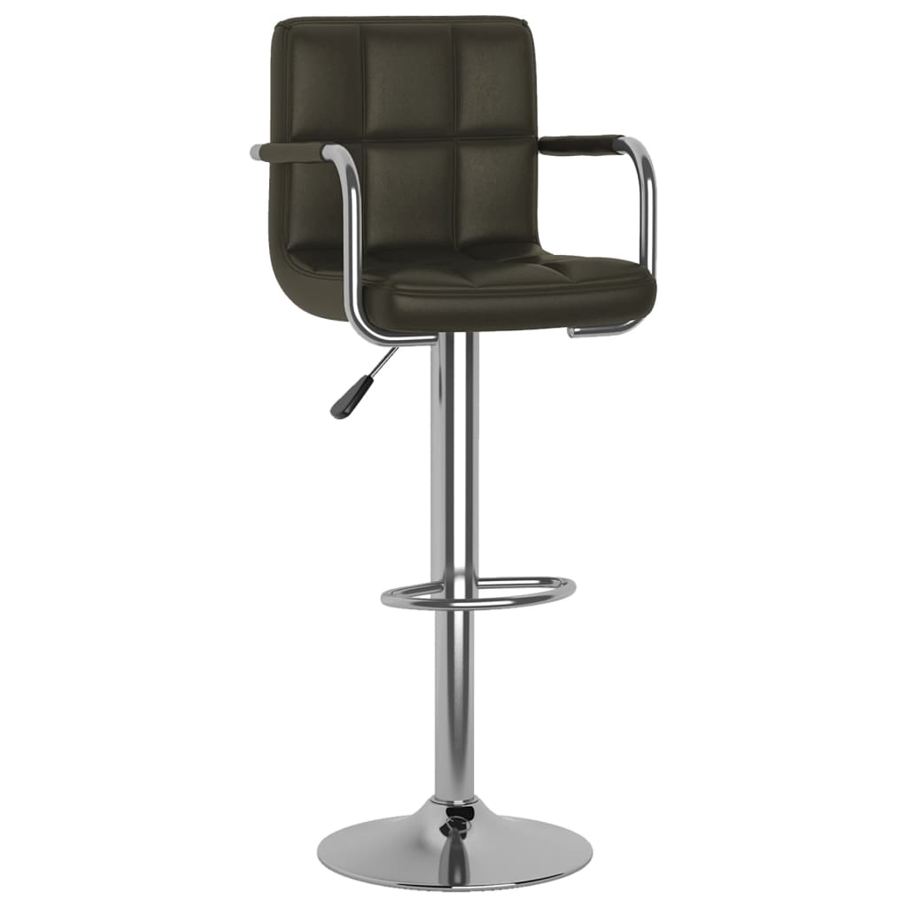 Barhocker 2 Stk. Rot Kunstleder