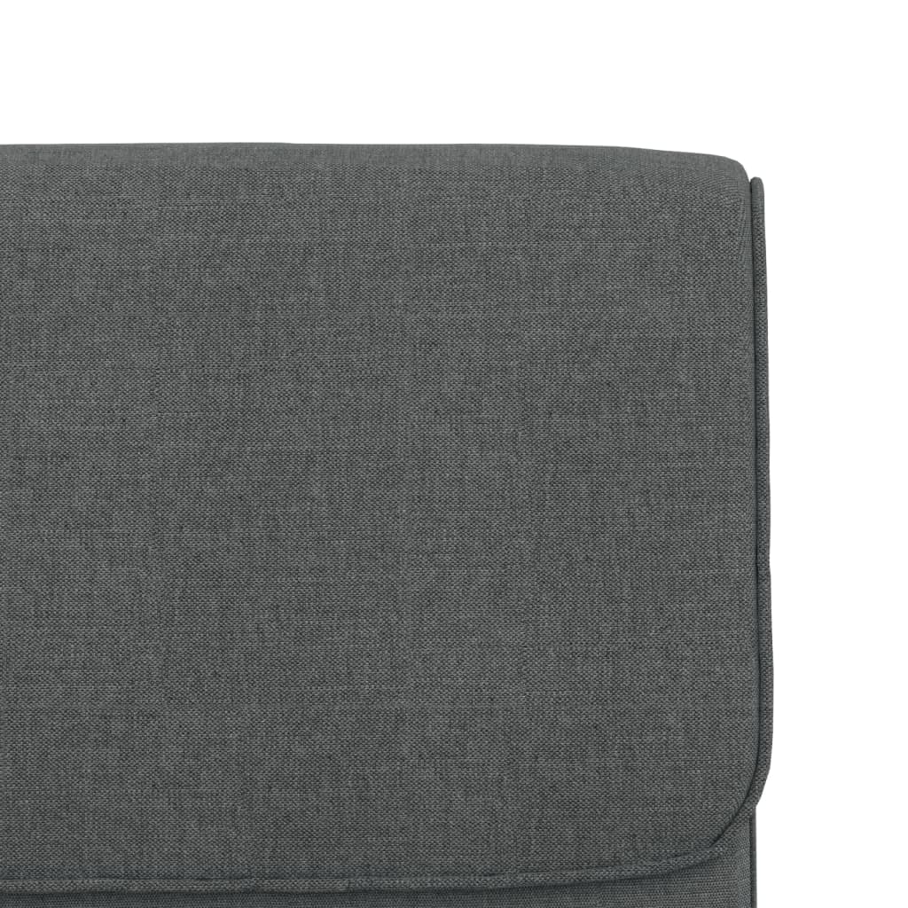 Loungesessel Hellgrau 55x64x80 cm Stoff