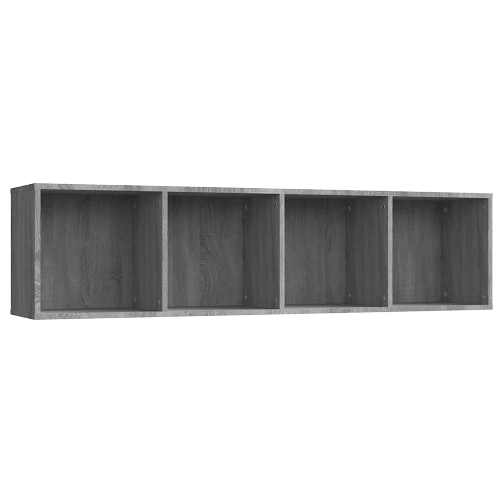Bücherregal/TV-Schrank Weiß 143×30×36 cm