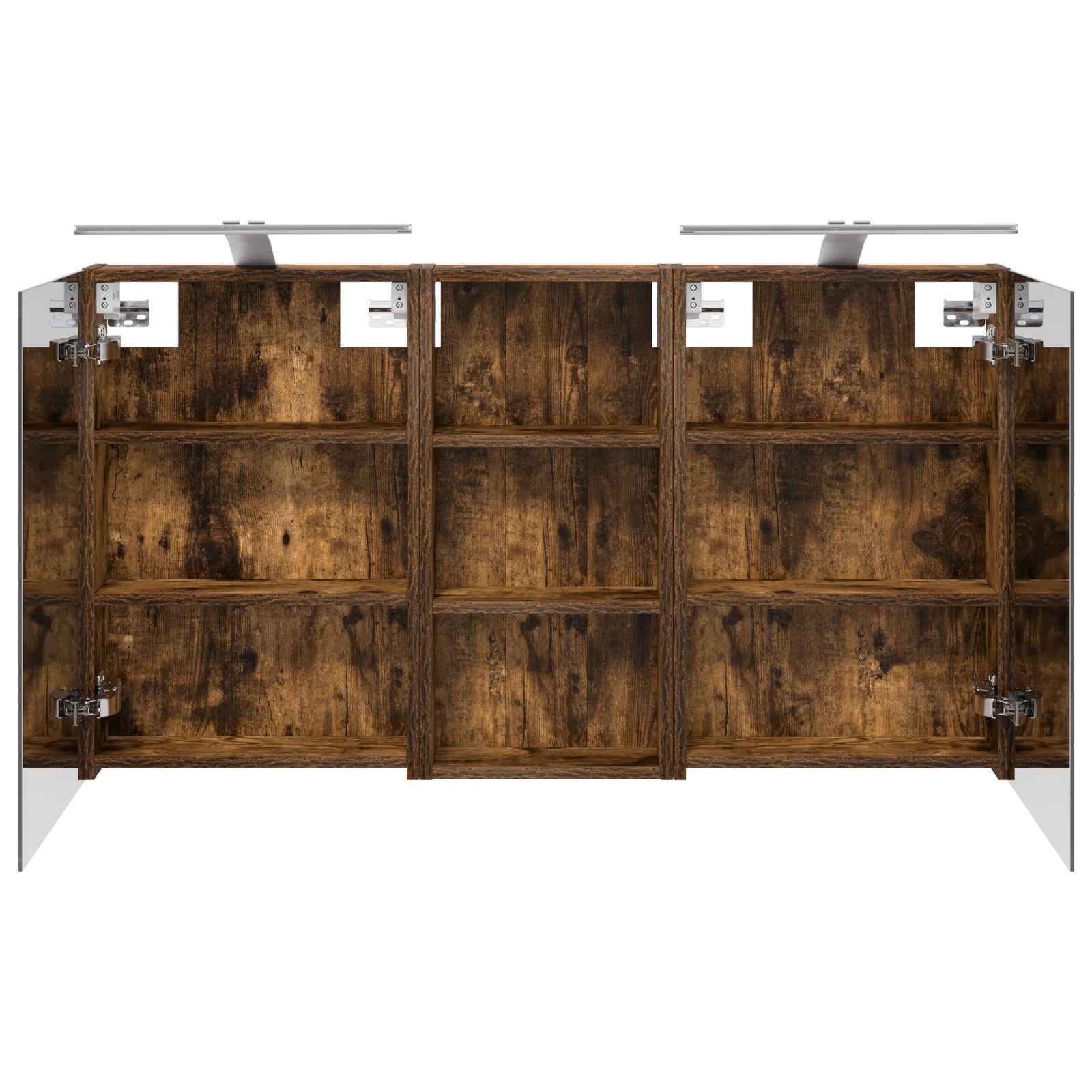 Badezimmerschrank-Set 3 pcs 80 x 10,5 x 50 cm Holzwerkstoff