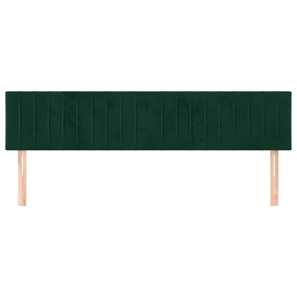 Kopfteil Hellgrau 80x5x118/128 cm Samt