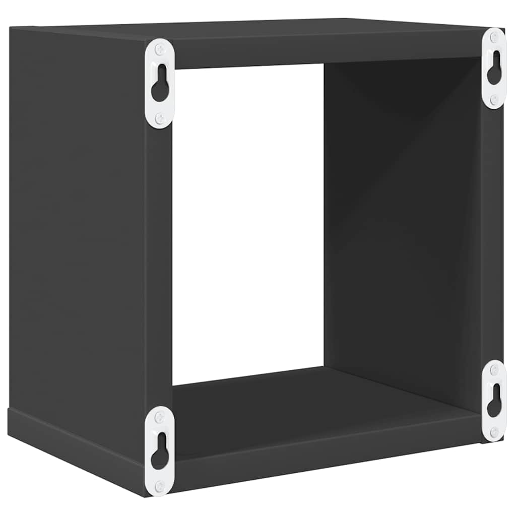 Würfelregale 2 Stk. Weiß 30x15x30 cm