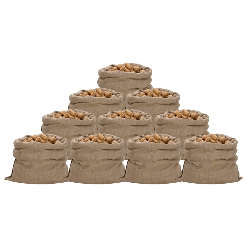 Jutesäcke 5 Stk. 60x105 cm 100% Jute 340 g/m²