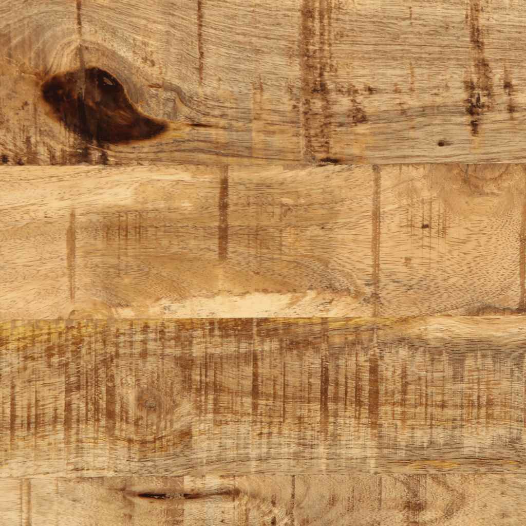 Couchtisch 90x50x36 cm Raues Massivholz Mango